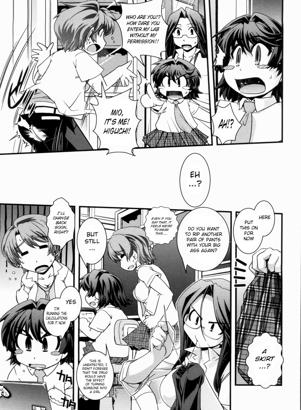 Hentai Manga Comic-Transformed into a Busty Blonde-Chapter 5-3